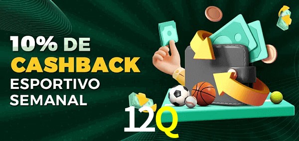 10% de bônus de cashback na 12Q