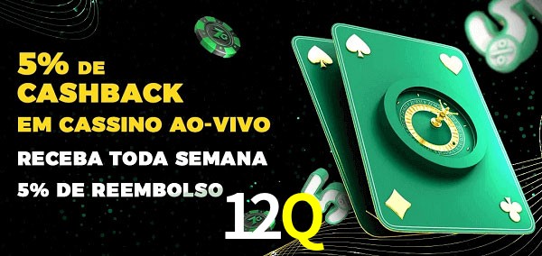 Promoções do cassino ao Vivo 12Q